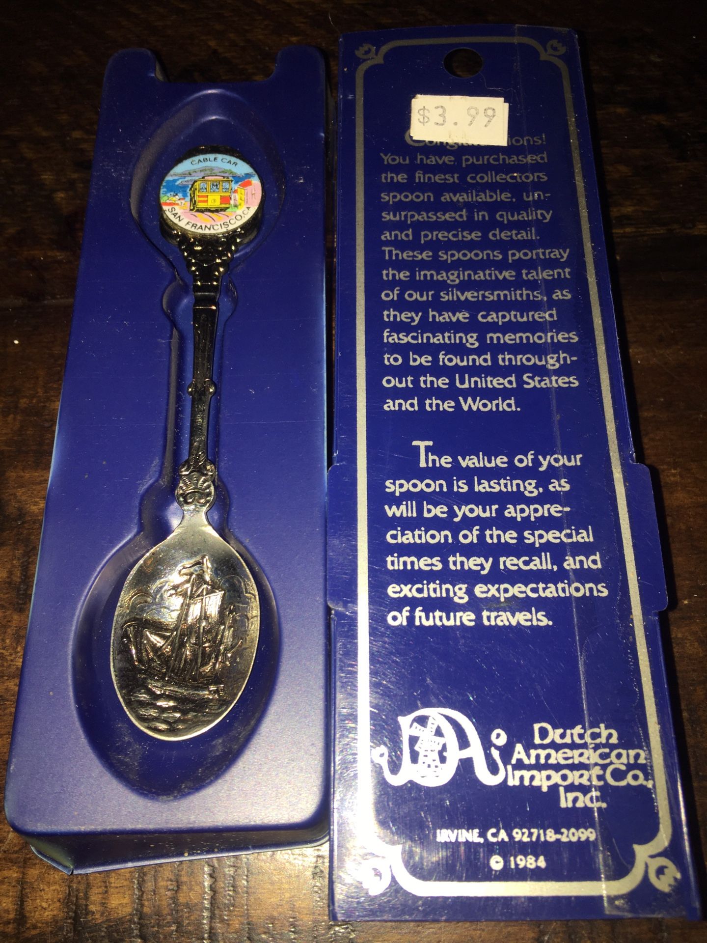 Collectible Spoon San Francisco 1984