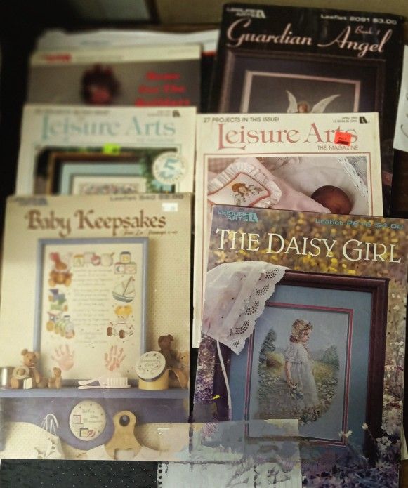 Leisure Art Needlecraft Books Bundle