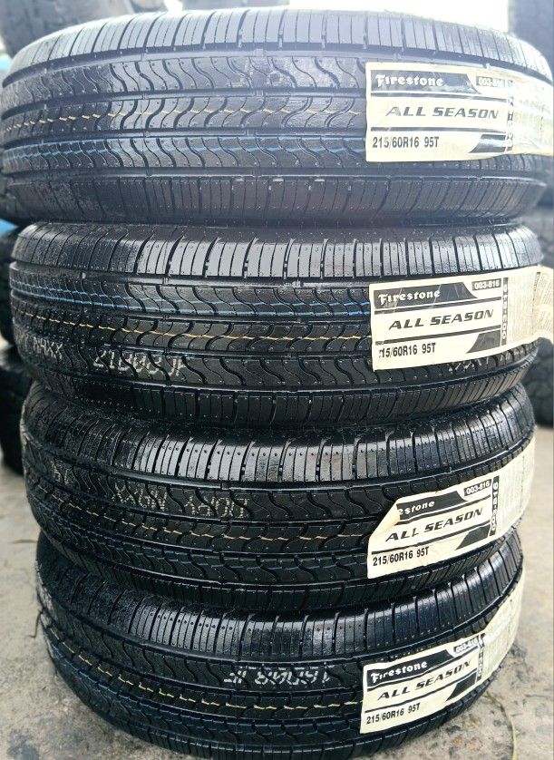 4 NEW FIRESTONE 215/60/16 SET $430 CASH TOTAL‼️ FREE INSTALLATION