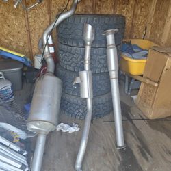 2019 Ram, 1500 hemi. Full exhaust system with cadillac converted