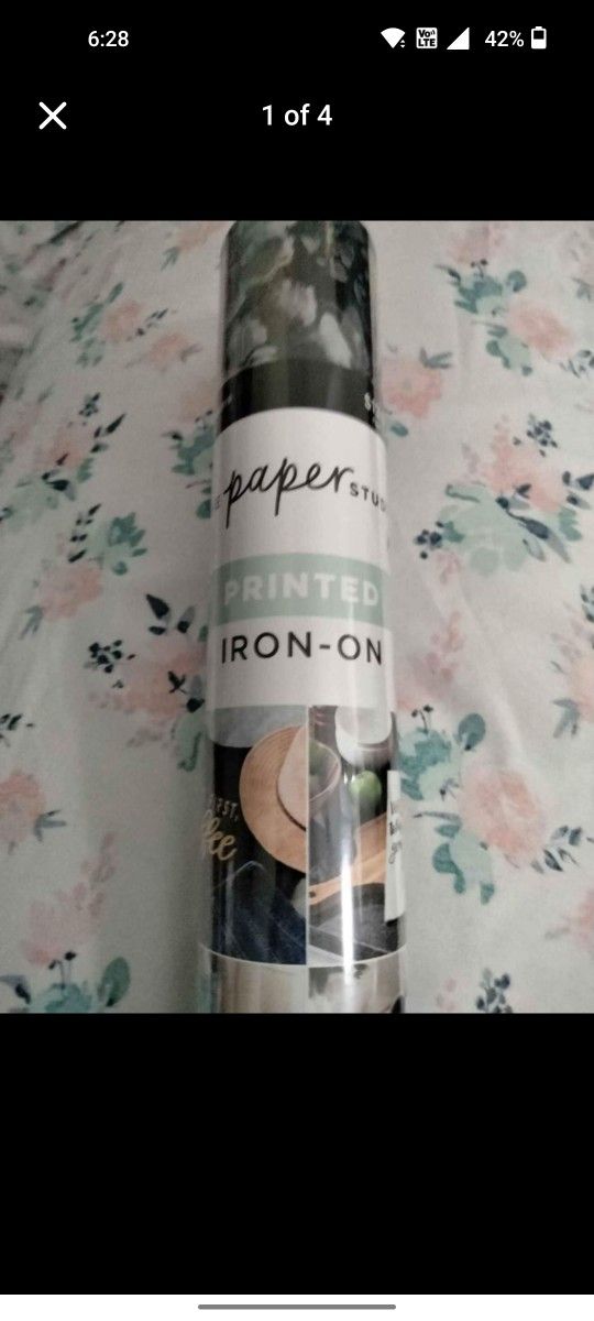 Floral Iron On 