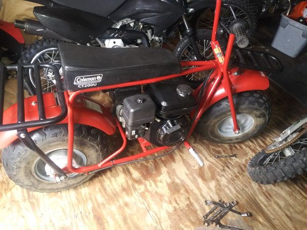 coleman 200cc mini bike top speed