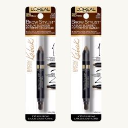 2 Pieces Of L'Oréal Brow Stylist Kabuki Blender , Blonde 312 