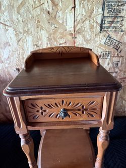 FRENCH WALNUT NIGHTSTAND