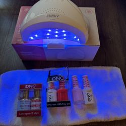 Salon Gel Polish And Lamp