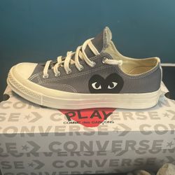 COMME des GARÇONS x Converse chucks (gray/white)