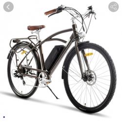 E-Bike 750W 48V 28MPH 7-SPEED Electric Folding Bike Brown, US - MZZKBIKE