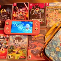 Nintendo Switch Bundle 7 Games And Case