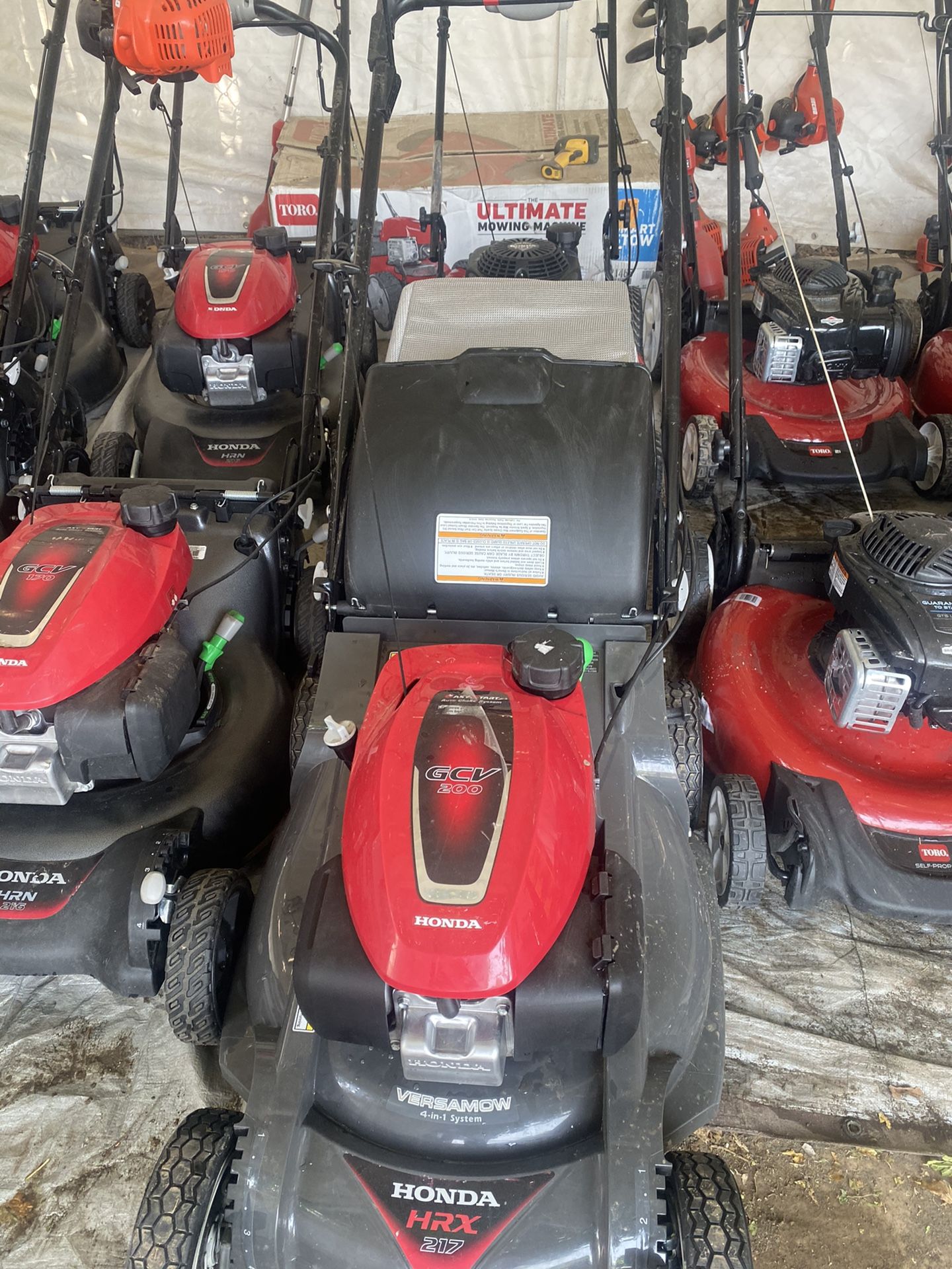 Lawn Moqer Honda Gcv 200 Honda