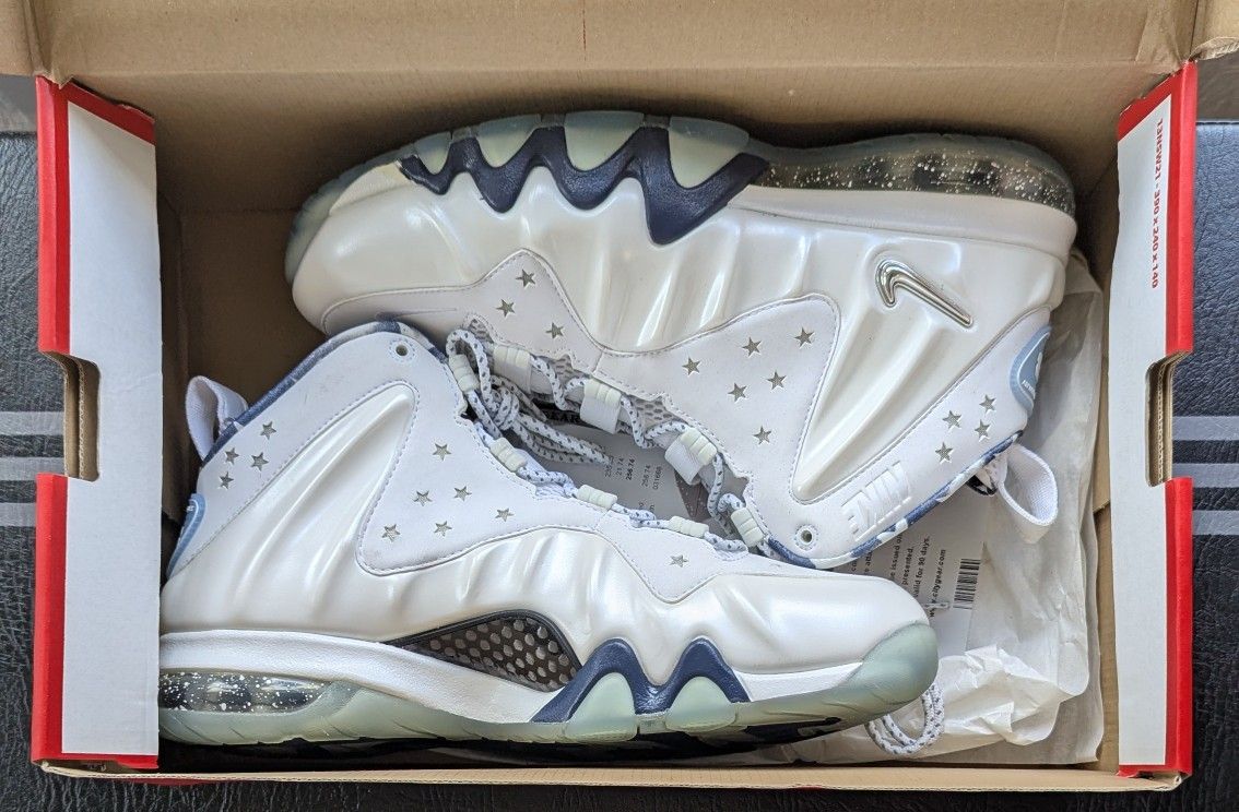 Nike Barkley Posite Max PRM OS USA Basketball. Lightly Used With Box