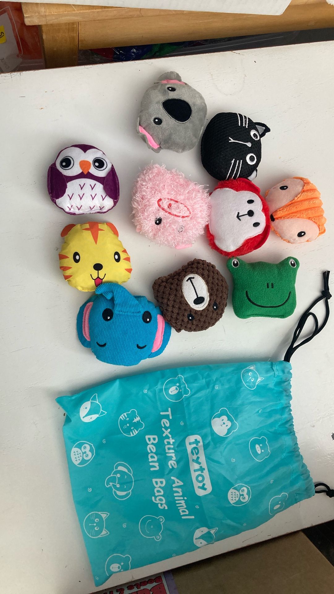 Texture Animal Bean Bags