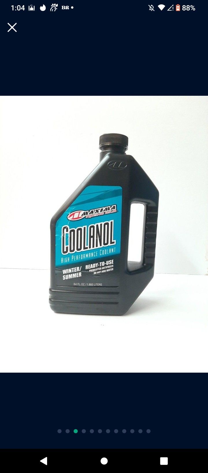 Maxima Motorcycle Coolant