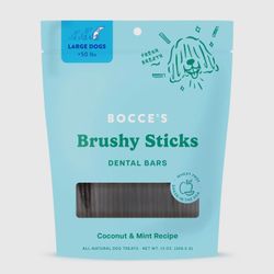 Bocce’s Bakery Dailies Brushy Sticks Dog Dental Treats (13oz):