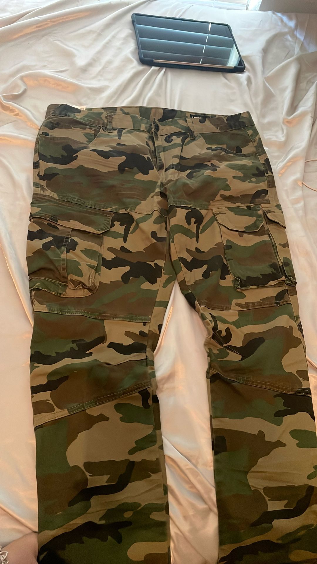 Men Camo Cargos 
