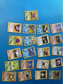 Vintage pokemon cards set 5