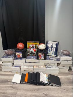 Sports Card Lot and memorabilia