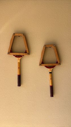 Vintage tennis racquets Bobby Riggs