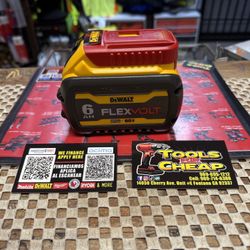 DEWALT FLEXVOLT 20V/60V MAX Lithium-Ion 6.0Ah Battery