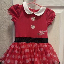 Minnie Mouse Costume Baby Size 6-9 Months