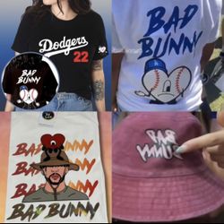 Bad Bunny, Custom Shirts, Un Verano Sin To, World Hottest Tour