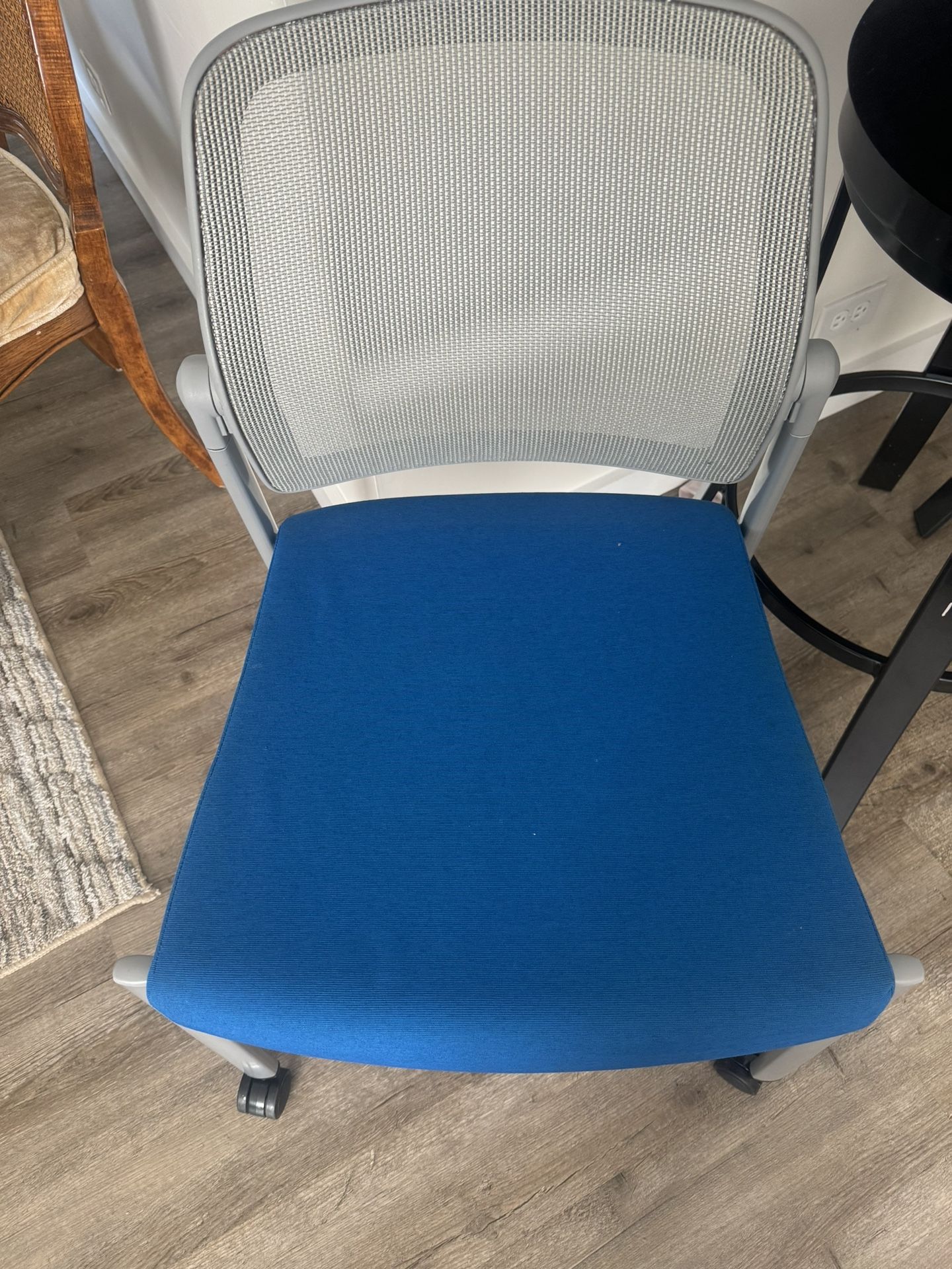 Blue and Grey Office Chair