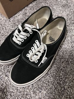Black Vans 
