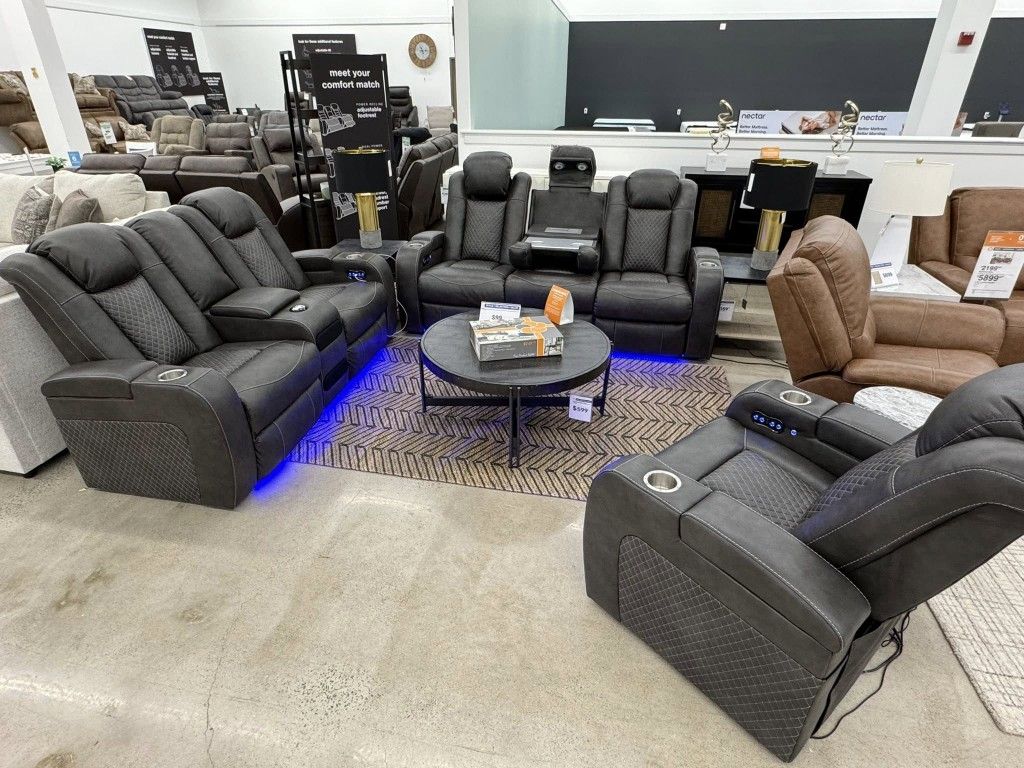 Flyne Dyme Power Reclining Sofa, Power Reclining Loveseat, Power Recliner Extra Discount Code RSG
🔥🔥 Mention OfferUp for this Special Price!!