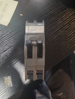 Zinzco 100amp 2pole breaker
