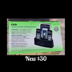 New Dok Universal Multi-Charging Speakers