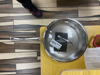 Vedrhol Pure Titanium Pan with Glass Lid