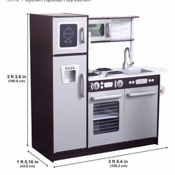 New Uptown Espresso Play Kitchen