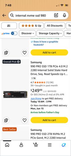 SSD 990 pros and more