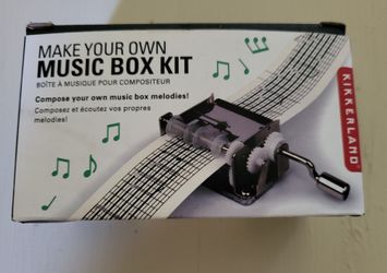 Music Box Kit NEW
Make your own melodies (retail$22)
