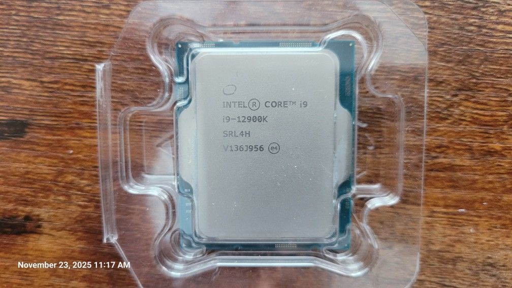 Intel 12900k CPU