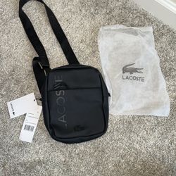 Small Black Lacoste Shoulder Bag