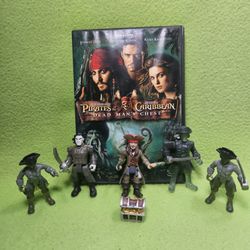 Pirates of the Caribbean Figure & Dvd Set 