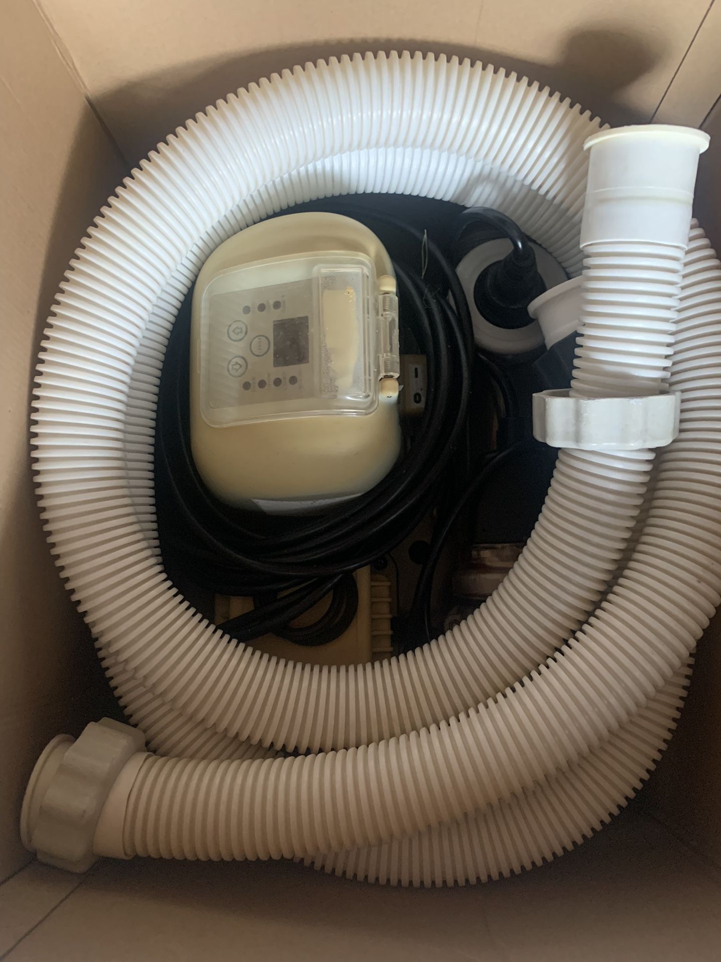 Crystal clear saltwater system
