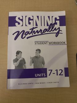 Signing Naturally College Book