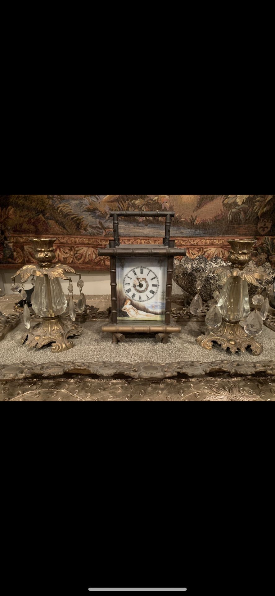 Antique Clock Set