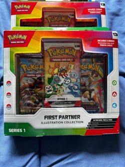 Pokemon First Partner illustration Collection Series 1