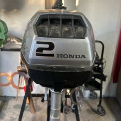 2 Honda Four Stroke Boat Motor