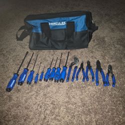 Hercules tool bag and kolbalt tools