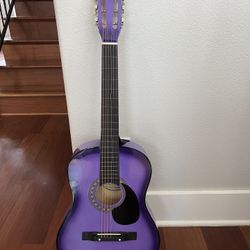 Purple Crescent Guitar-$40 Or Best Offer