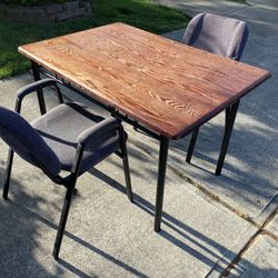 Table And 2 Chairs 