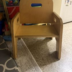 Wooden Chair Toddler Montessori Stool