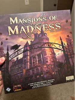 Sealed Mansions of Madness Second Edition Board Game
