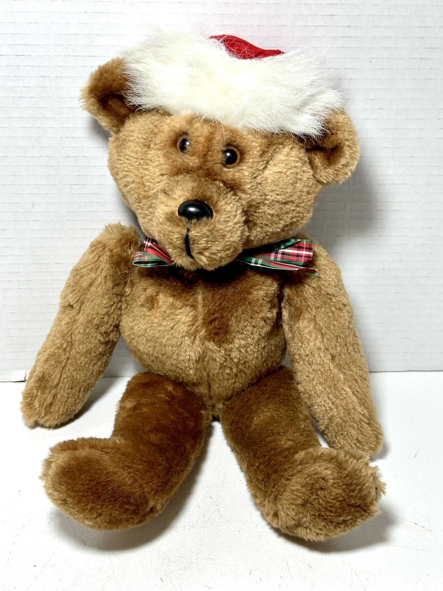 Vintage 1984 Hallmark “Beau Bear Sewn Toy” Stuffed Plush.
