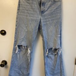 Zara Jeans Wide leg Size 6