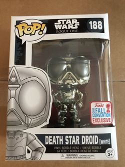 Funko pop star wars convention exclusive Death Star droid