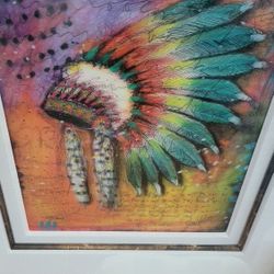 Tim Yanke "Big Thunder" 14×11 with a Certificate & Appraisal 